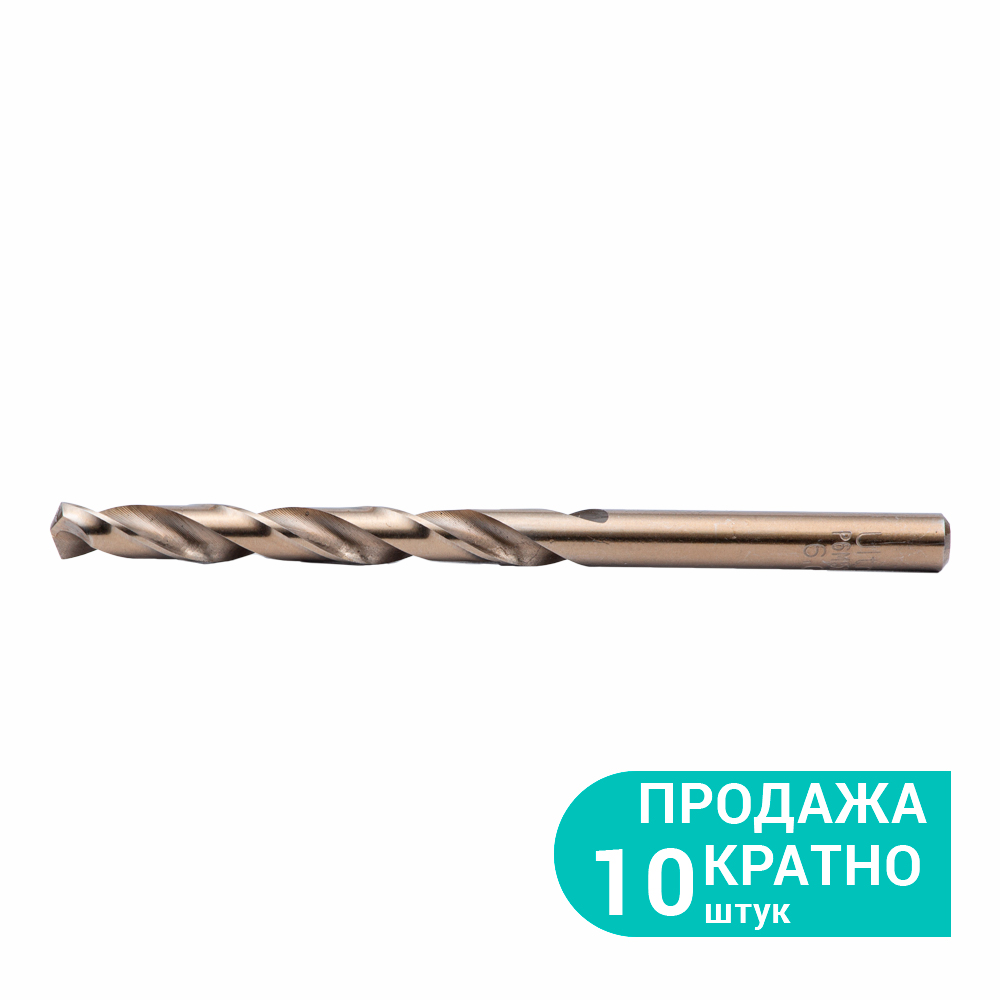 Свердло по металу Ultra Р6М5К5 кобальтове Ø6,0 мм (тубус, кратно 10шт) Свердло по металу Ultra Р6М5К5 кобальтове Ø6,0 мм (тубус, кратно 10шт)