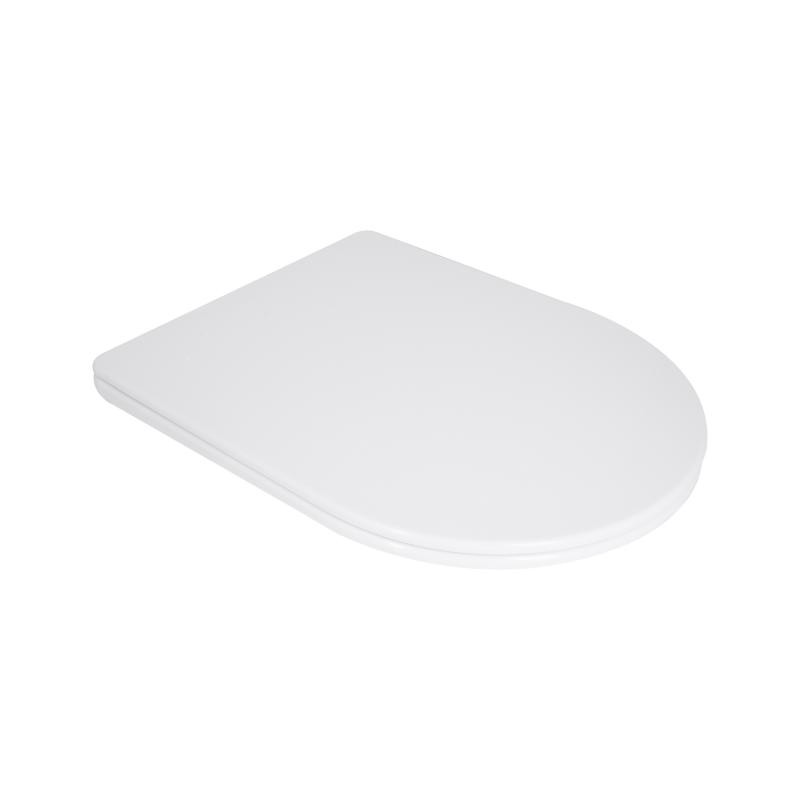 Сидіння для унітаза Qtap (Jay 520, 640, Swan 520, 640) з мікроліфтом Slim (QT1699SC5176W)