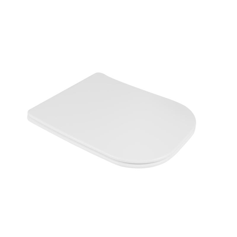 Сидіння для унітаза Qtap Nando з мікроліфтом Slim (QT12991222AW) Сидіння для унітаза Qtap Nando з мікроліфтом Slim (QT12991222AW)