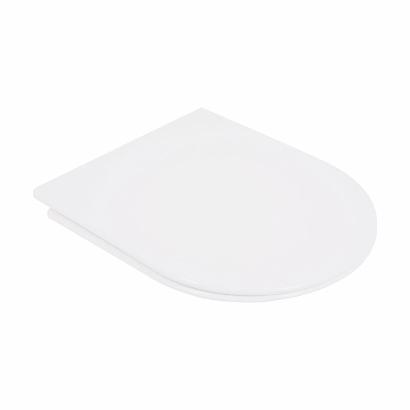Сидіння для унітаза Qtap Presto з мікроліфтом Slim (QT26991217AW) Сидіння для унітаза Qtap Presto з мікроліфтом Slim (QT26991217AW)