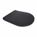 Сидіння для унітаза (Robin 660, Scorpio 520, 660) 460 x 362 x 50 мм, Matt Black, з мікроліфтом, Slim Duroplast, Quick Release Qtap (QTSC179MB47352)