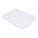 Сидіння для унітаза (Tern 490, 520, 610) 435 x 344 x 50 мм, White, з мікроліфтом, Slim Duroplast, Quick Release Qtap (QTSC179W47353)