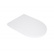Сидіння для унітаза Qtap (Kolibri) 455 x 360 x 30 мм, White, з мікроліфтом Slim Duroplast, Quick Release (QTST179W49488)