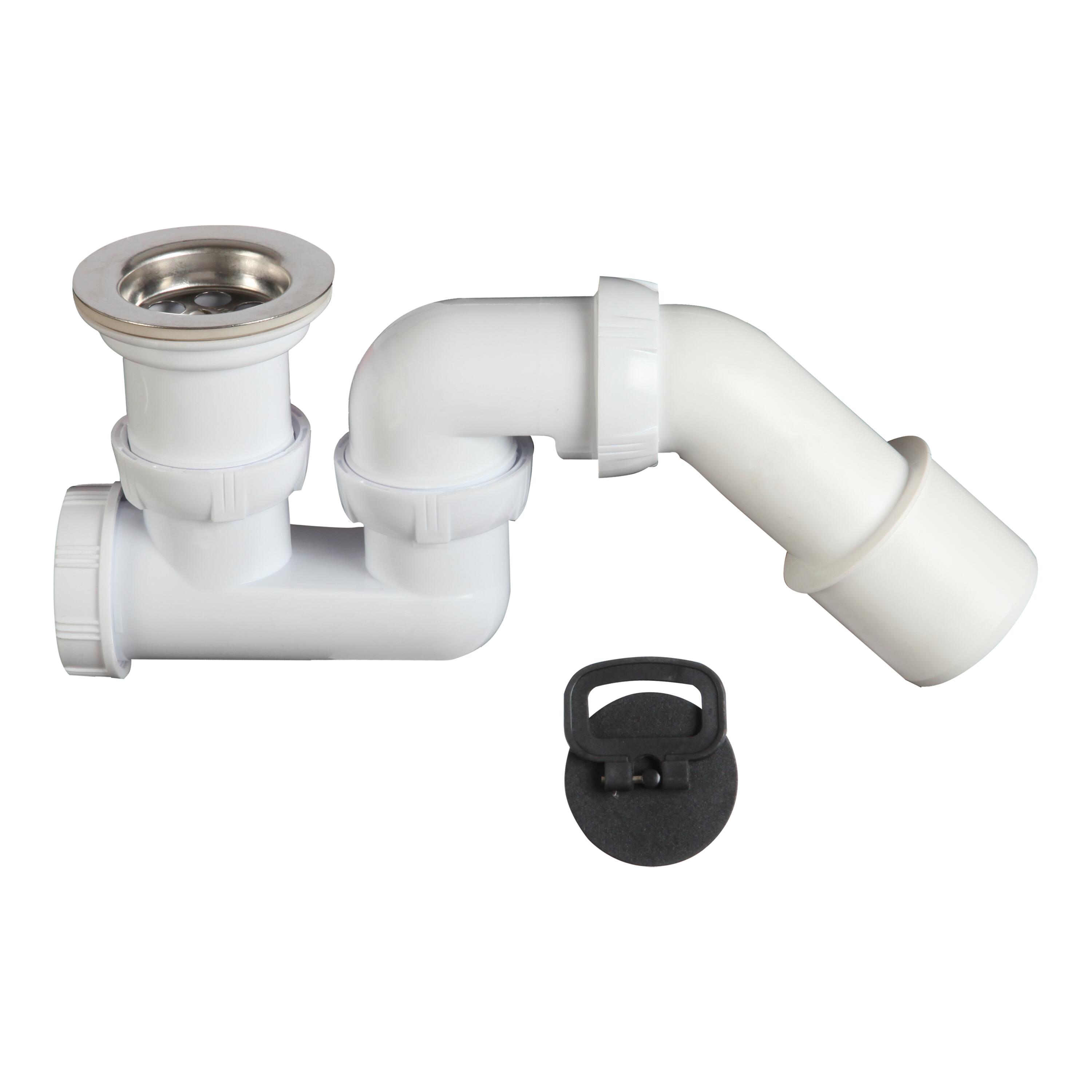 Сифон для душового піддону Wirquin Ø50 мм з адаптером Ø40/50 мм Сифон для душового піддону Wirquin Ø50 мм з адаптером Ø40/50 мм