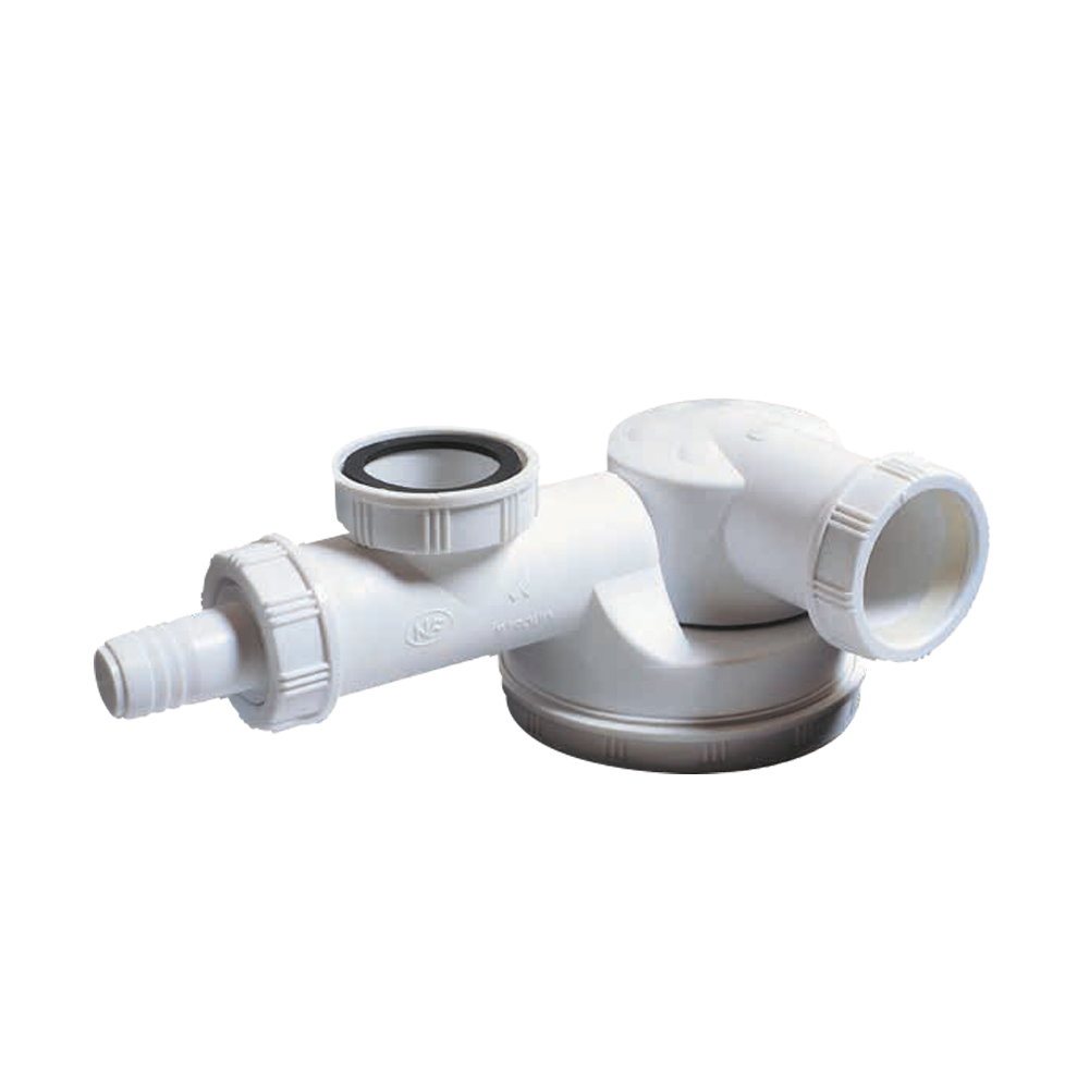 Сифон для кухонної мийки Wirquin Espace 1½"×Ø40 мм