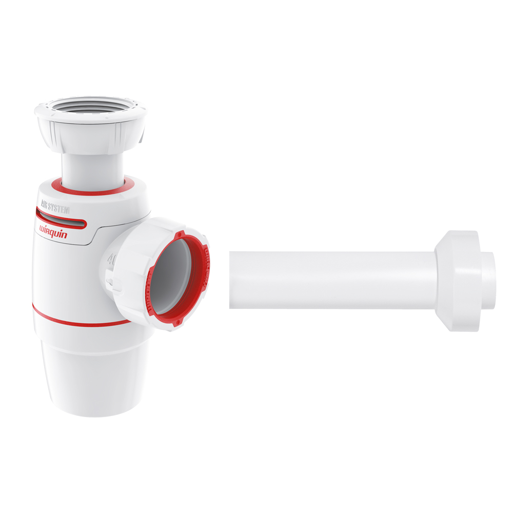 Сифон для раковини Wirquin Neo Air з відведенням 1¼"ר40 мм Сифон для раковини Wirquin Neo Air з відведенням 1¼"ר40 мм