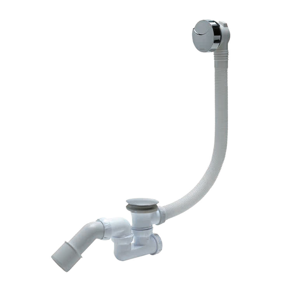 Сифон для ванни Wirquin автомат 700 мм з адаптером Ø40/50 мм