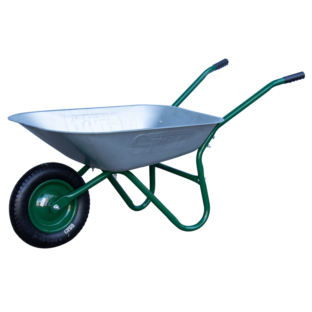 Тачка садова Grad одноколісна 65 л 100 кг колесо 14" Тачка садова Grad одноколісна 65 л 100 кг колесо 14"