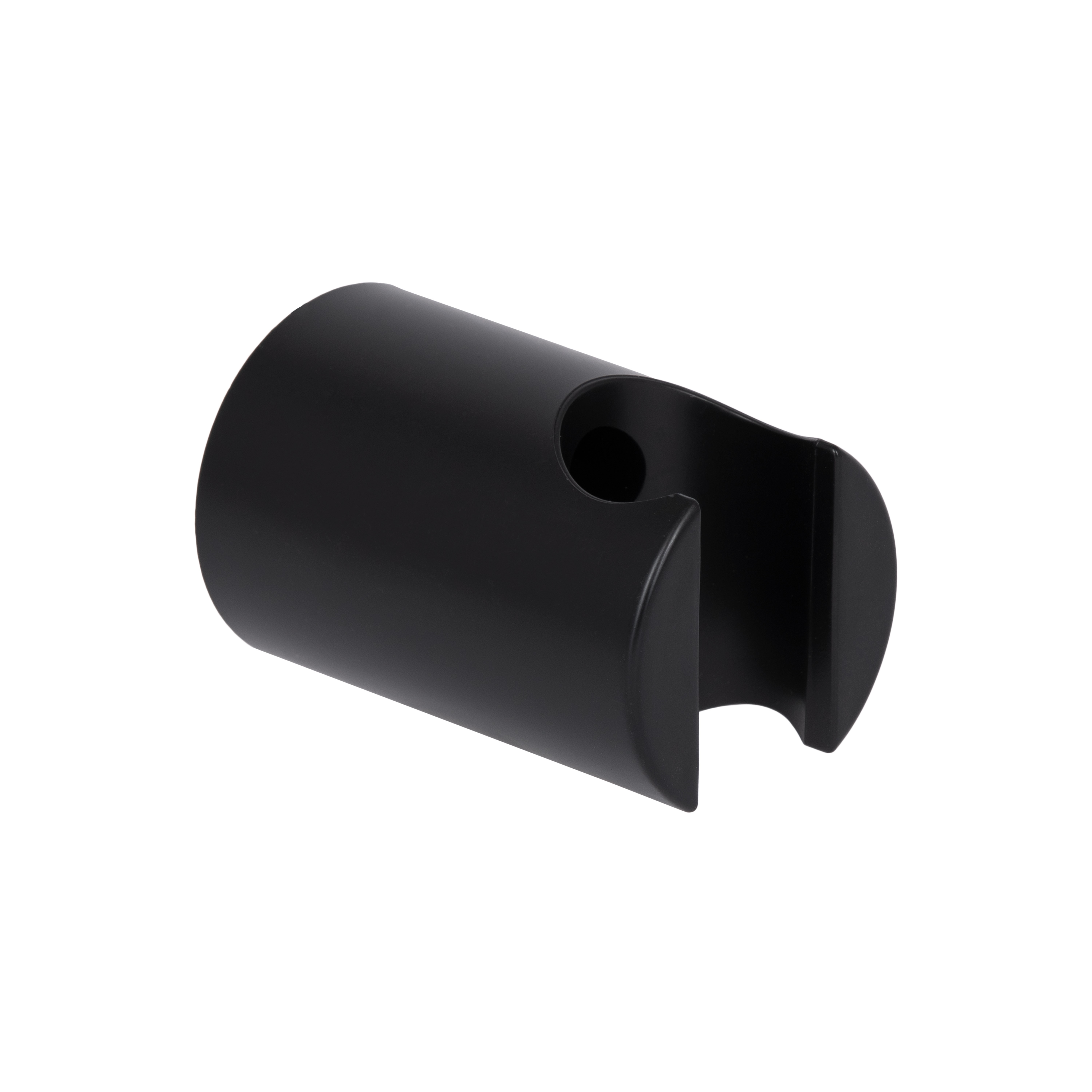 Тримач для ручного душу Qtap Spojeni округлий Black Matt (QT829910842854OB)