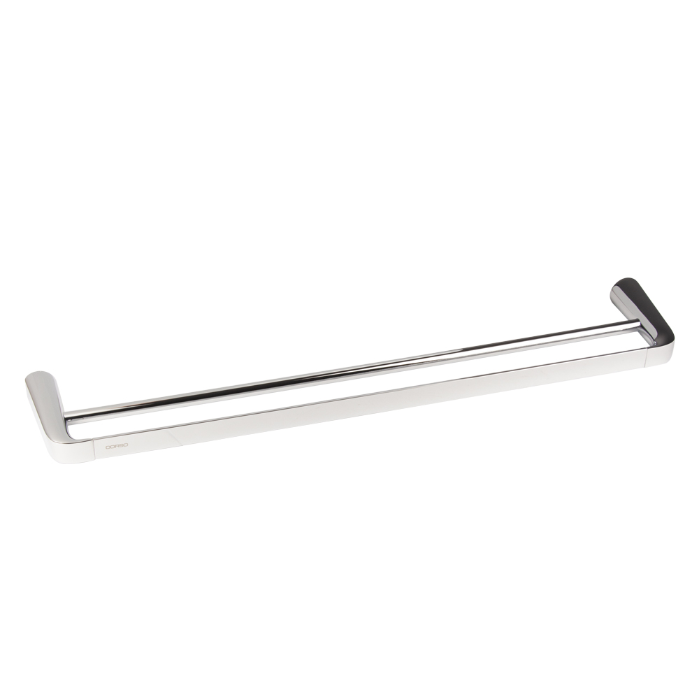 Тримач для рушників Corso Garda 600×120×34 мм подвійний Тримач для рушників Corso Garda 600×120×34 мм подвійний