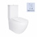 Унітаз підлоговий Qtap Jay Ultra Quiet із сидінням Soft-close 640 x 360 x 835 мм White (QT07222175TW)