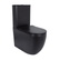 Унітаз підлоговий Qtap Robin Ultra Quiet безободковий із сидінням Soft-Close MATT BLACK (QT13226083AMB)