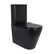 Унітаз підлоговий Qtap Scorpio Ultra Quiet безободковий із сидінням Soft-Close MATT BLACK (QT14226088AMB)