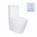 Унітаз підлоговий Qtap Swan Ultra Quiet із сидінням Soft-close 640 x 360 x 835 мм White (QT16222182TW)