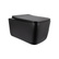 Унитаз подвесной Qtap Gemini Ultra Quiet 485 x 340 x 350 мм, Matt Black, с сиденьем Slim Duroplast / Soft-close / Quick Release (QTGEM28BLM50505)