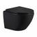 Унитаз подвесной Qtap Jay Ultra Quiet 485 х 360 х 320 мм, Matt Black, сиденьем Slim Duroplast / Soft-close / Quick Relase (QT07335177MB)