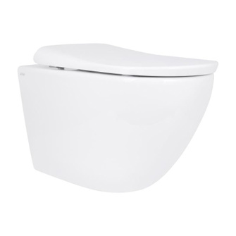 Унитаз подвесной Qtap Robin ML Ultra Quiet 520 x 365 x 365 мм, с сиденьем Soft-close MagLock, White (QTROBML26W49623)