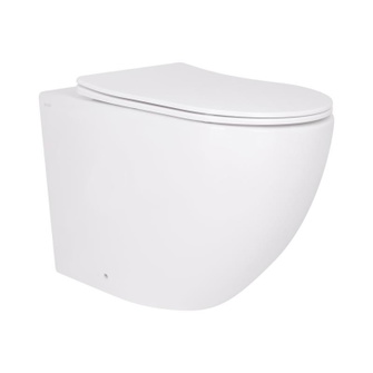 Унітаз підвісний Qtap Robin Ultra Quiet безободковий із сидінням Soft-close 520 x 365 x 365 мм WHITE