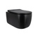 Унитаз подвесной Qtap Taurus Ultra Quiet 515 x 360 x 350 мм, Matt Black, с сиденьем Slim Duroplast / Soft-close / Quick Release (QTTAU28BLM50504)