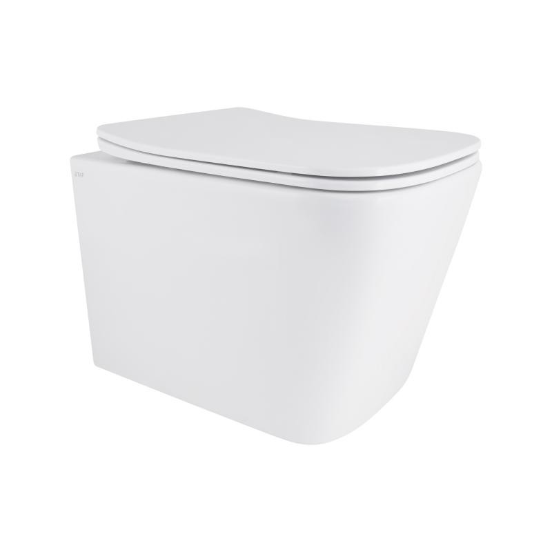 Унітаз підвісний Qtap Tern із сидінням Soft-close (QT17332303ASW) Унітаз підвісний Qtap Tern із сидінням Soft-close (QT17332303ASW)