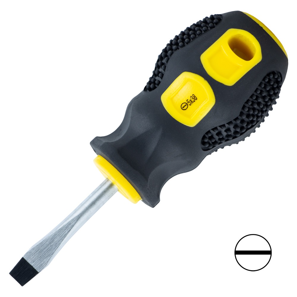 Викрутка шліцьова Sigma CrV SL5 х 38 мм Викрутка шліцьова Sigma CrV SL5 х 38 мм