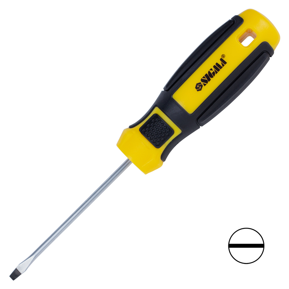 Викрутка шліцьова Sigma Mega CrV SL 3.0 х 75 мм Викрутка шліцьова Sigma Mega CrV SL 3.0 х 75 мм