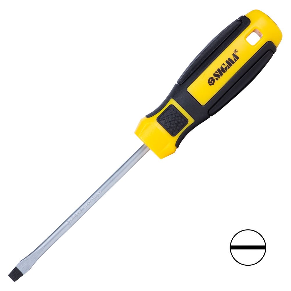 Викрутка шліцьова Sigma Mega CrV SL 5.0 х 100 мм