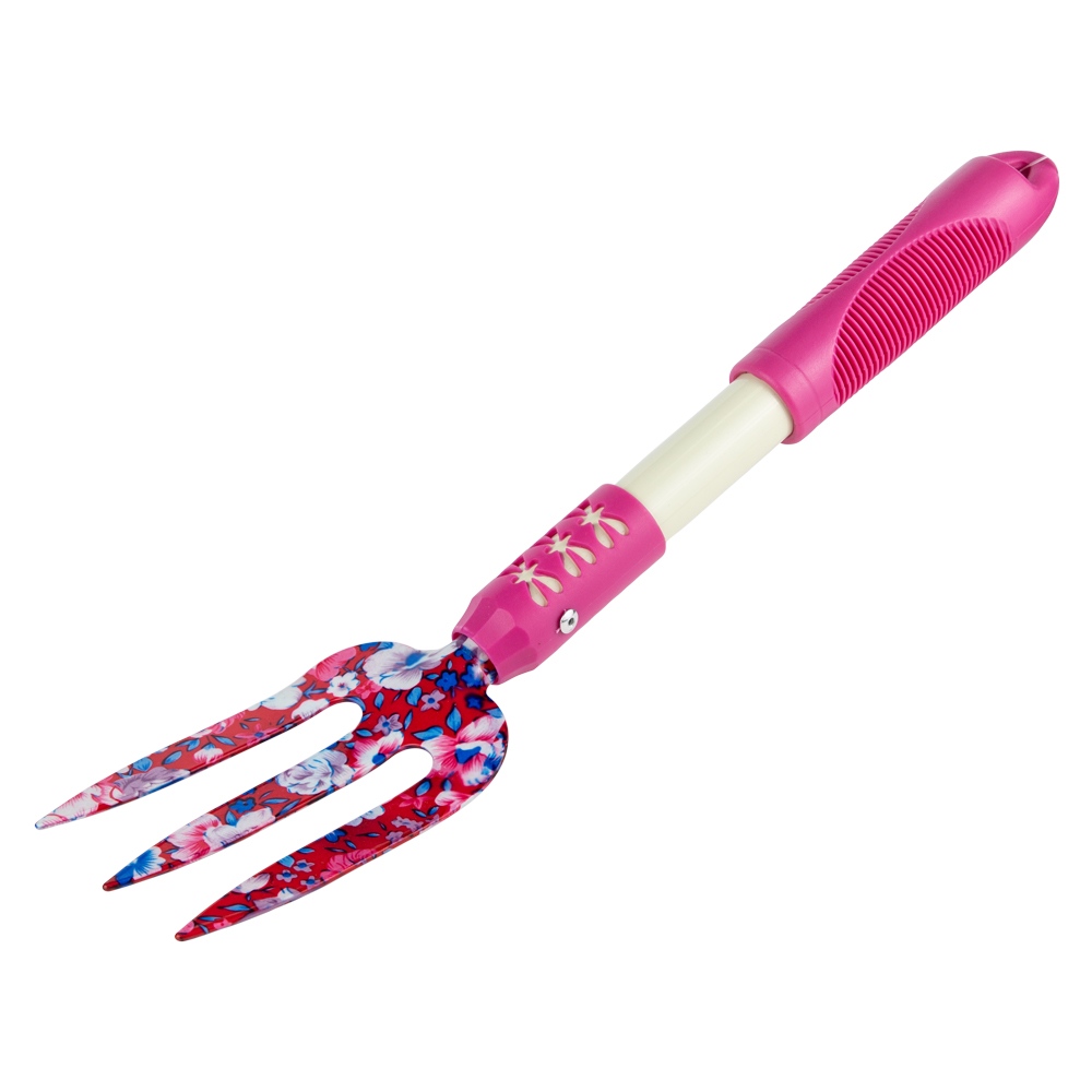 Вилка посадкова Flora (TPR) pink Вилка посадкова Flora (TPR) pink