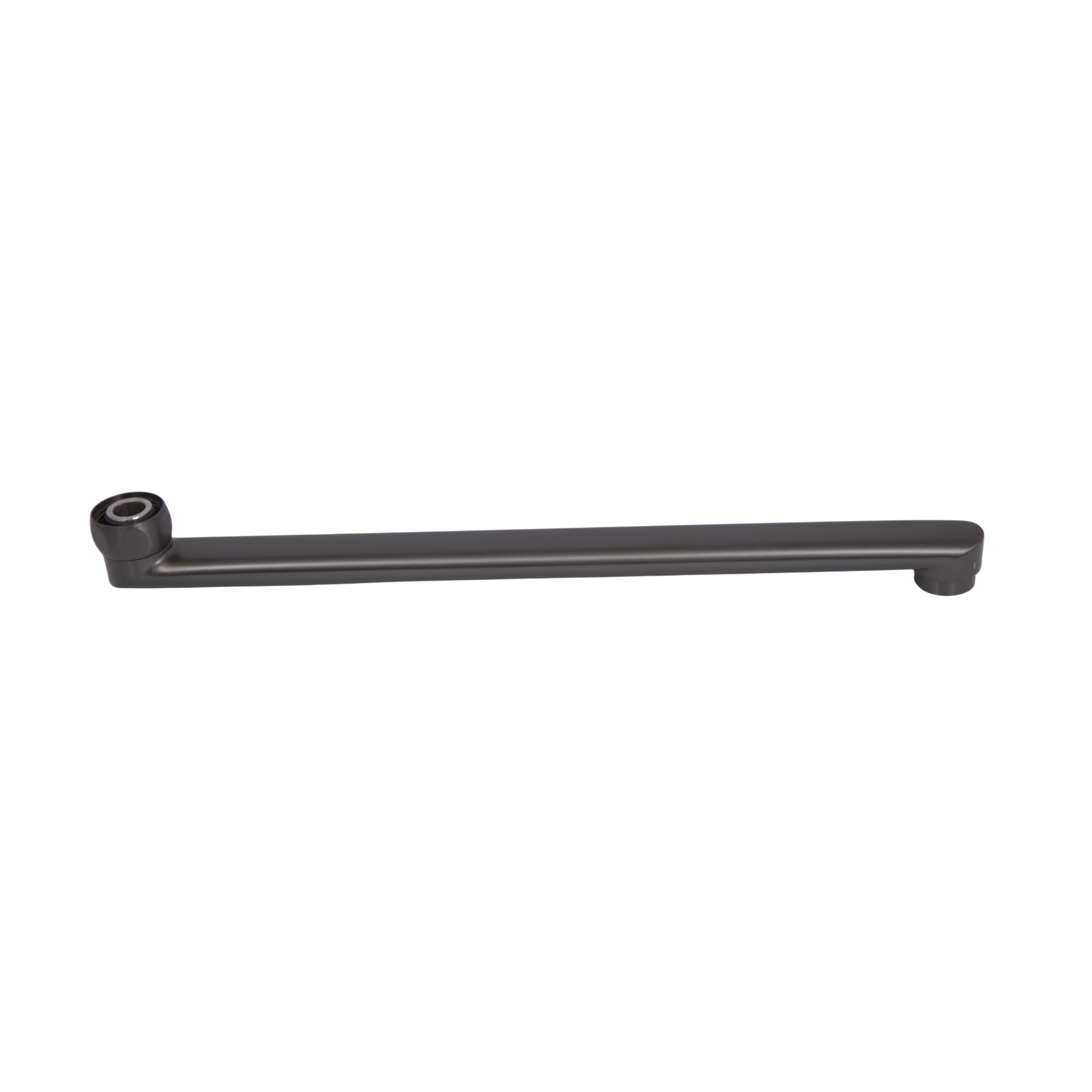 Излив для смесителя для ванны Qtap Vlasta New Gunmetal Black PVD (345 х 31,5 х 27,5) (QTVLA345315275GMB49666)