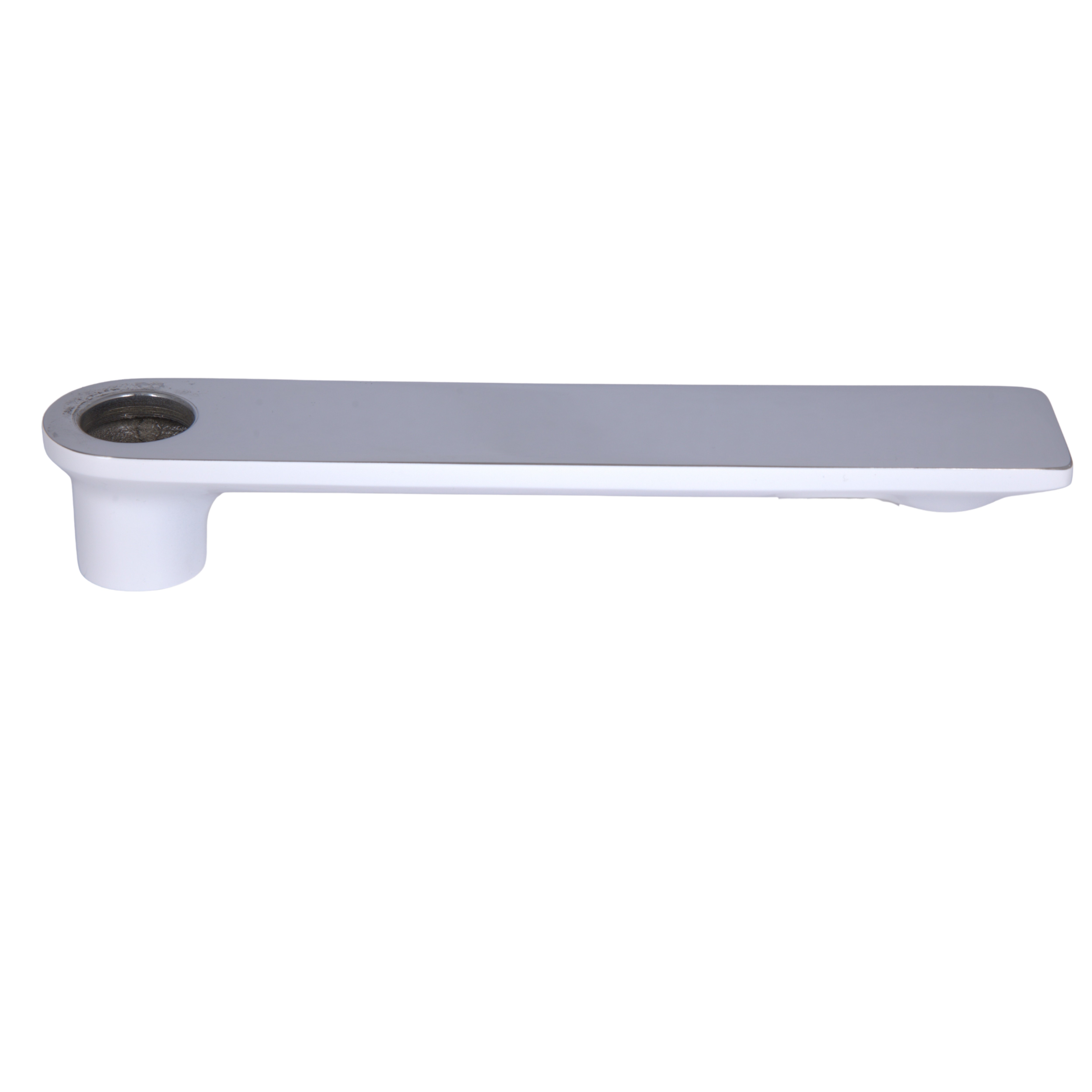 Излив для душевой системы Qtap Presto Chrome/White (42 x 36,7 x 227) (QTPRE42367227CRW50527)