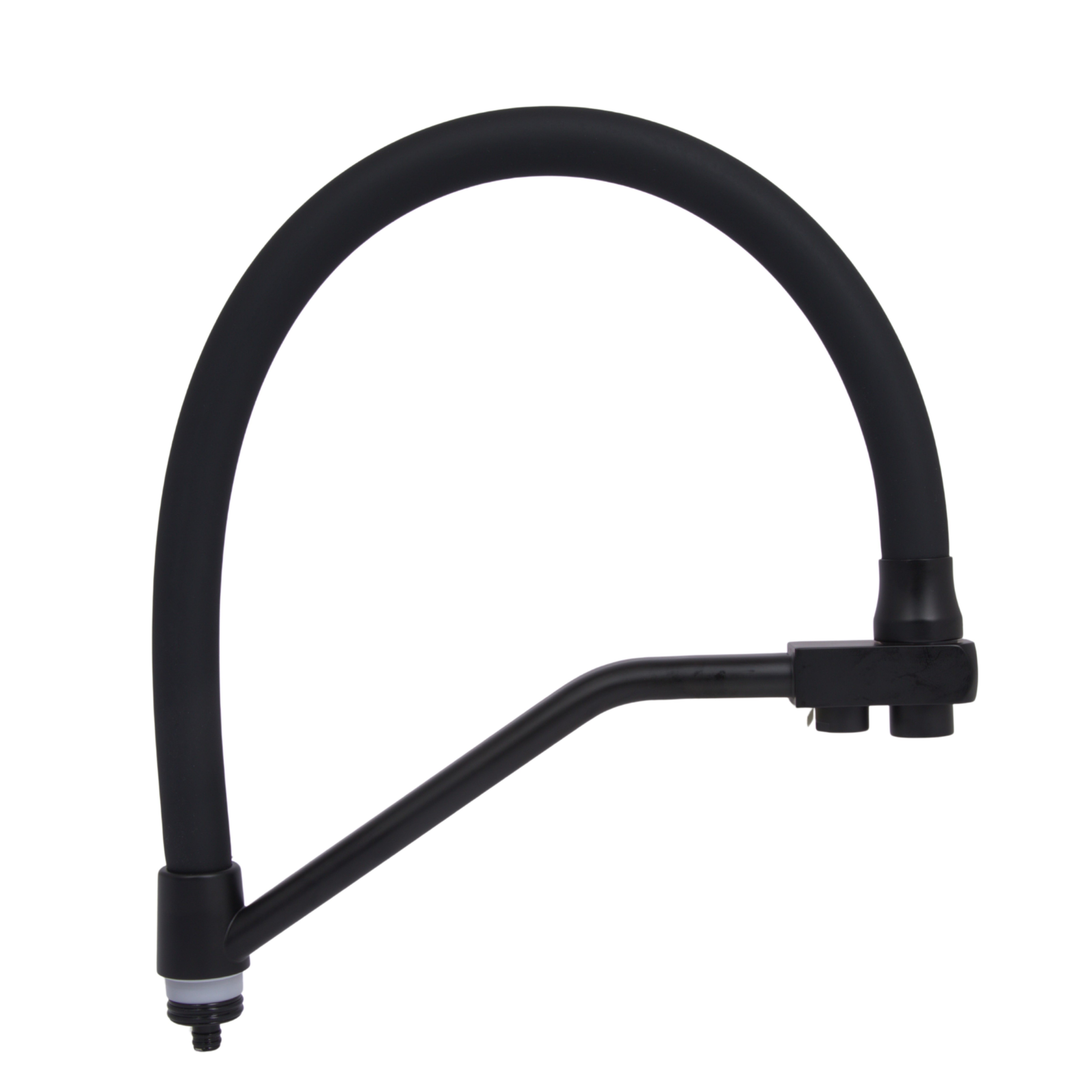 Излив в сборе для смесителя для кухни Lidz Aria 020F3 Black/Black (310 х 275 х 32) (LDARI3102753249339)