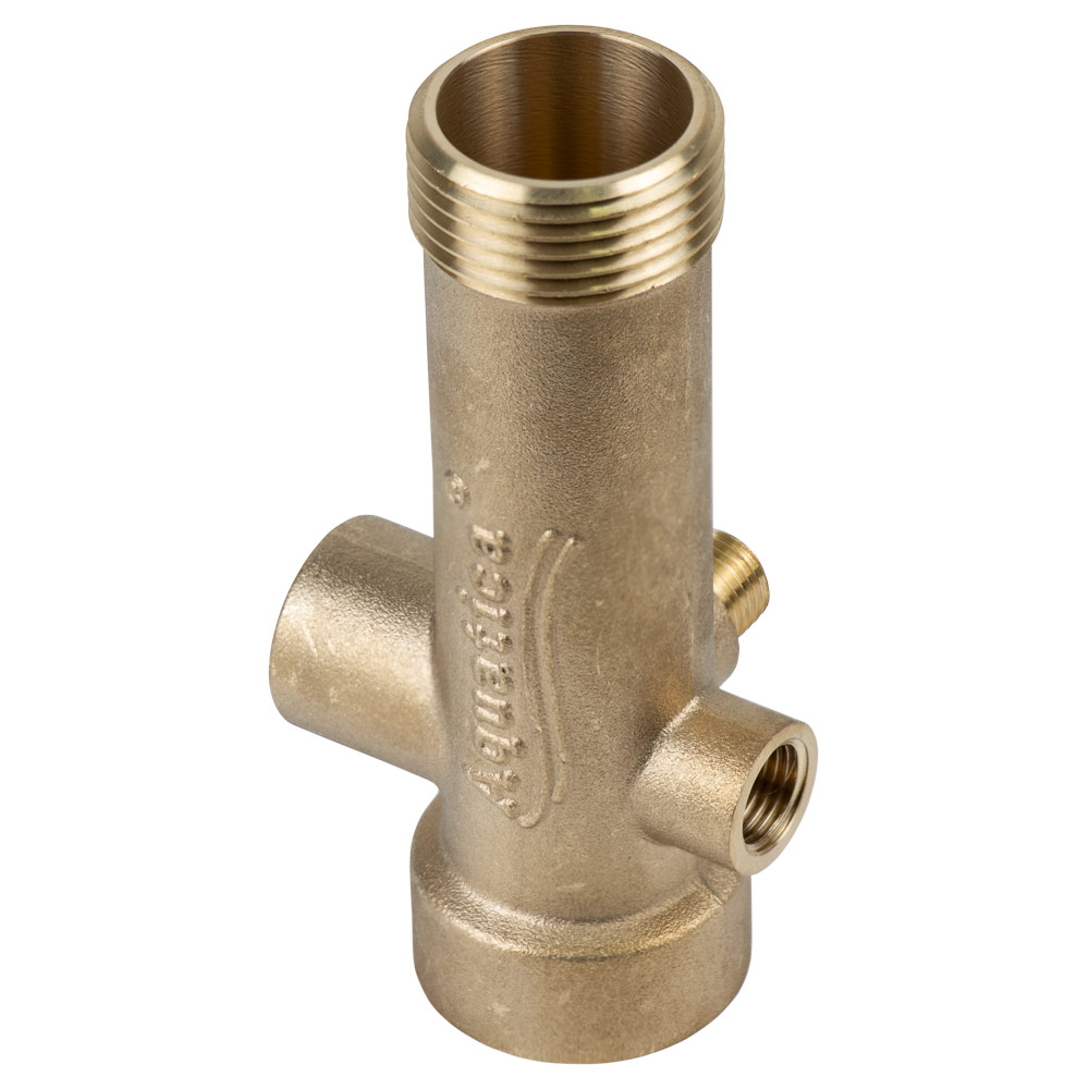 З'єднувач Aquatica п'ятививідний 115 мм M1" x F1" x F1/2" x M1/4" x F1/4" 245 г