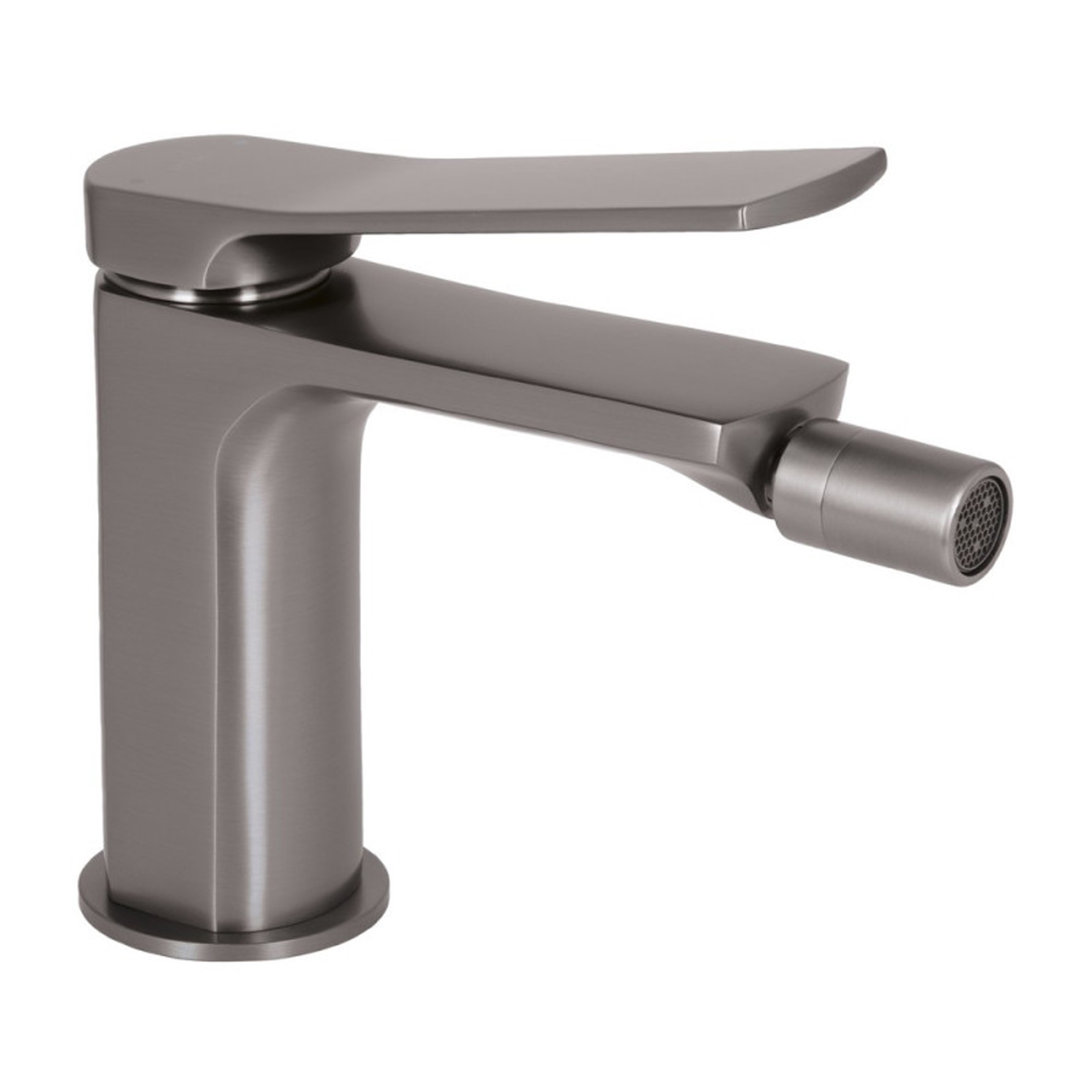 Змішувач для біде Qtap Slavonice Gunmetal Black PVD (QTSLA255GMB45923)