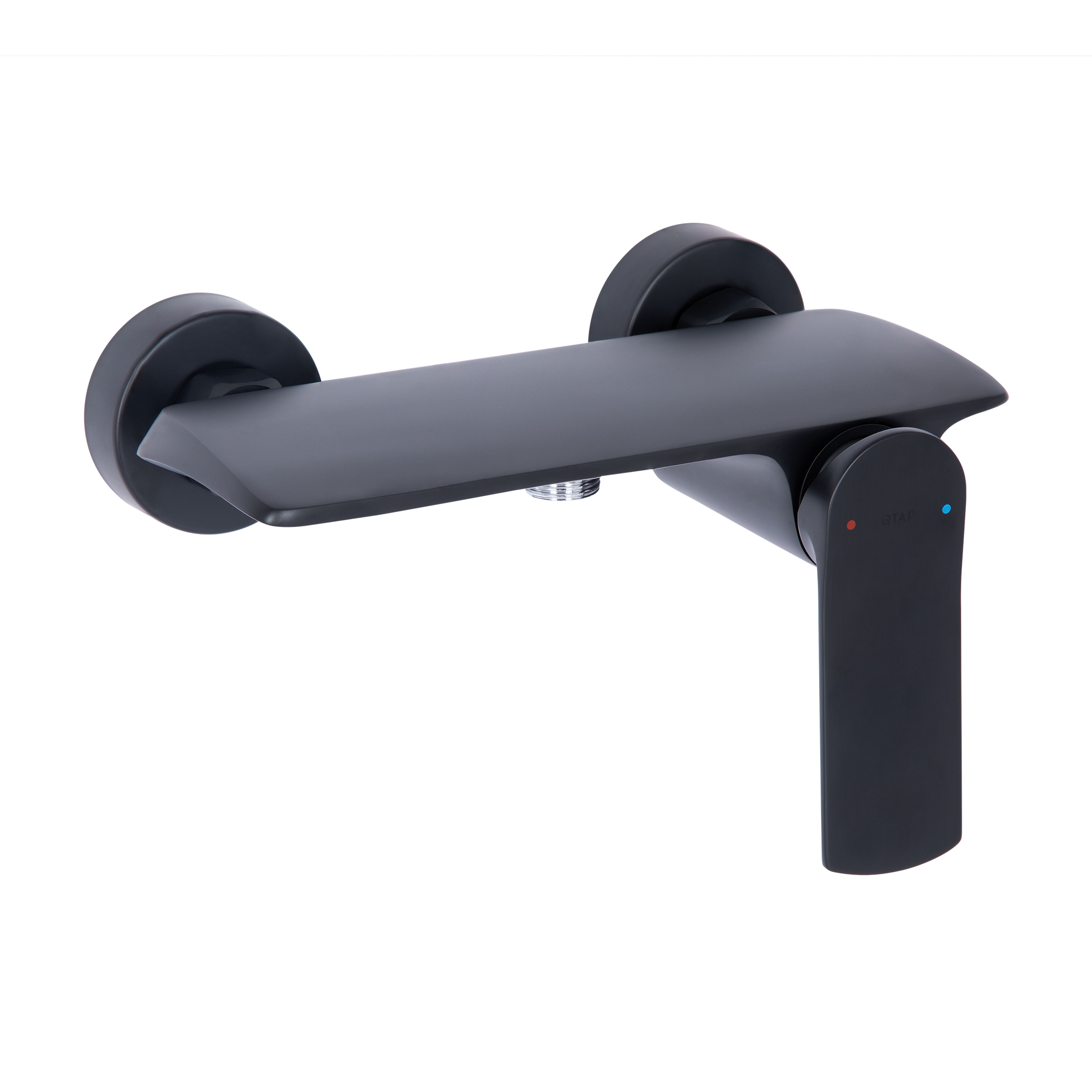 Змішувач для душу Qtap Slavonice Black Matt (QTSLA266BLM45908)