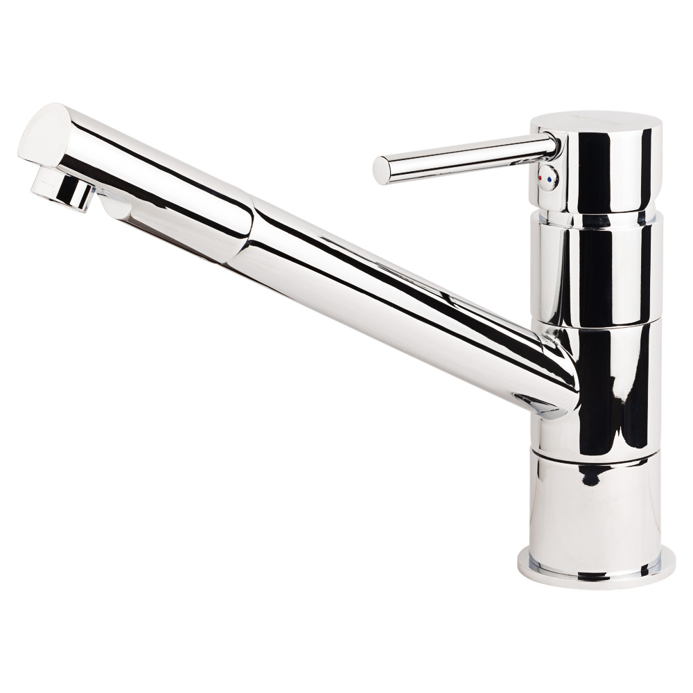 Змішувач для кухні Aquatica HF прямий вилив 210мм на шпильці Ø35 мм