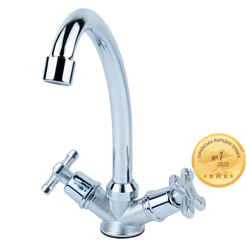 Змішувач для кухні Aquatica QN 1/2" економ на шпильці (КРАТНО 2 ШТ)