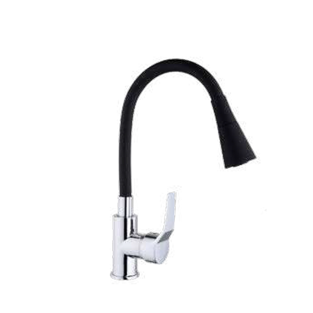 Змішувач для кухні Aquatica s45 Ø35 вилив рефлекторний на гайці Змішувач для кухні Aquatica s45 Ø35 вилив рефлекторний на гайці