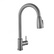 Змішувач для кухні Lidz Aria 015FL (k35) з висувним виливом Graphite (LDARI015FLGRP49560)