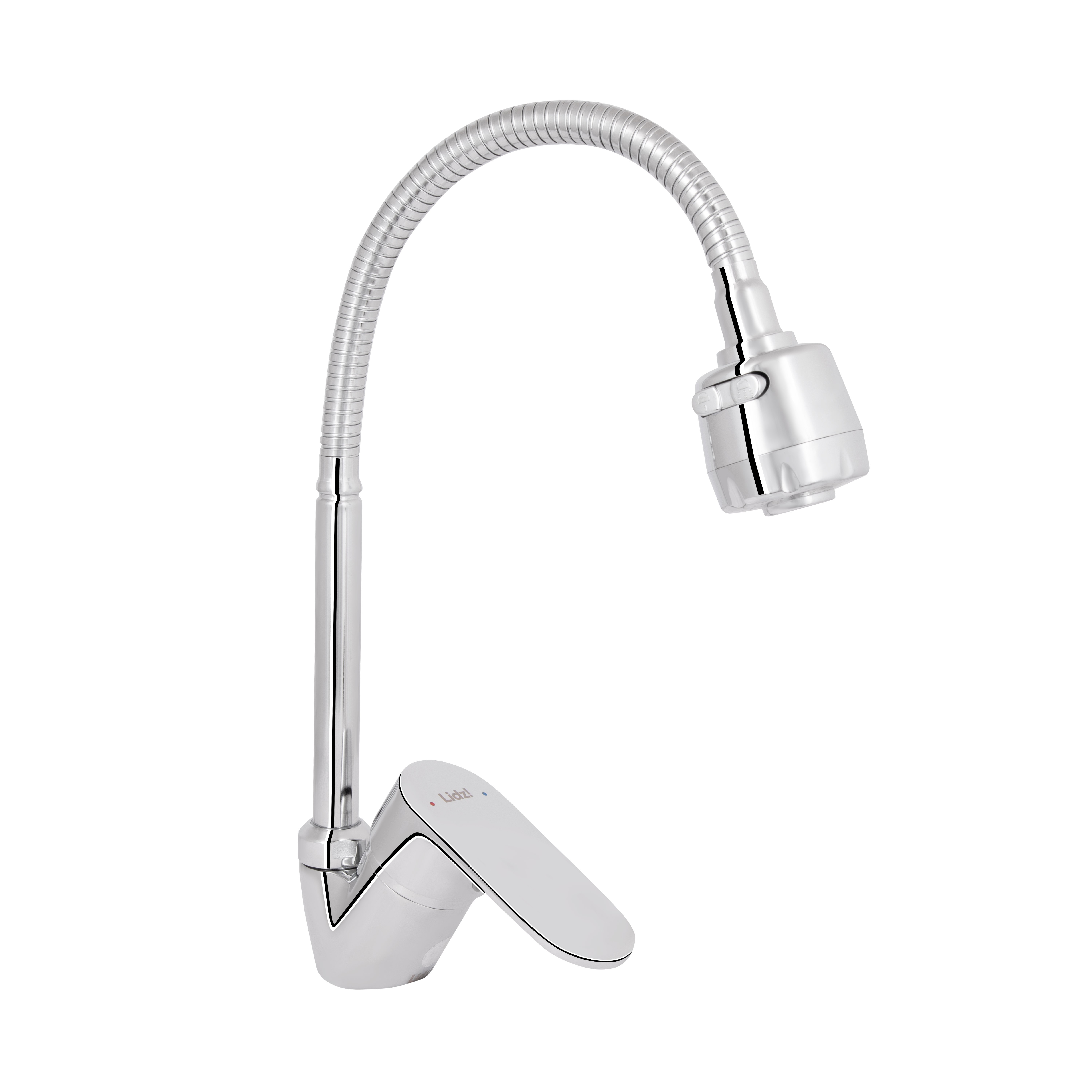 Змішувач для кухні Lidz Tani 008F4 з гнучким виливом (k40) Chrome (LDTAN008F4CRM44972)