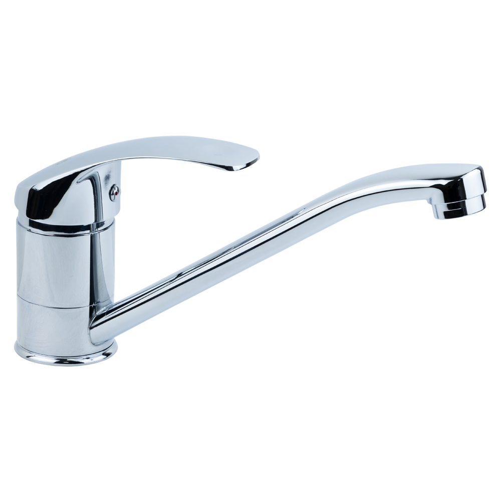 Змішувач для кухні TAU s04 гусак прямий 250мм на шпильці Ø40 мм