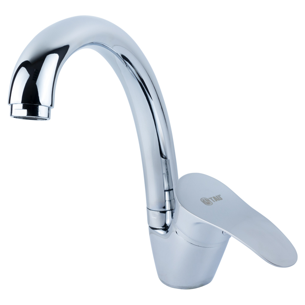 Змішувач для кухні TAU s07 гусак вухо на гайці Ø40 мм