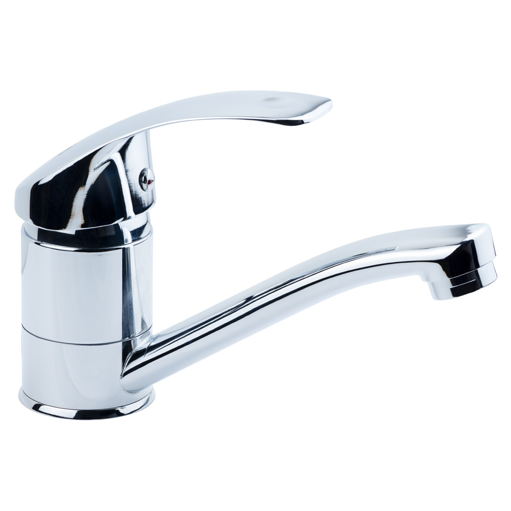 Змішувач для кухні TAU s40 гусак прямий 150мм на шпильці Ø40 мм