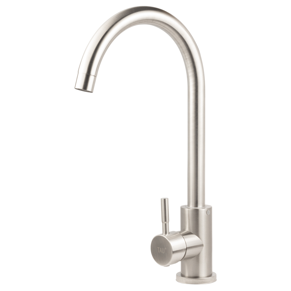 Змішувач для кухні TAU SS s20 на гайці Ø35 мм
