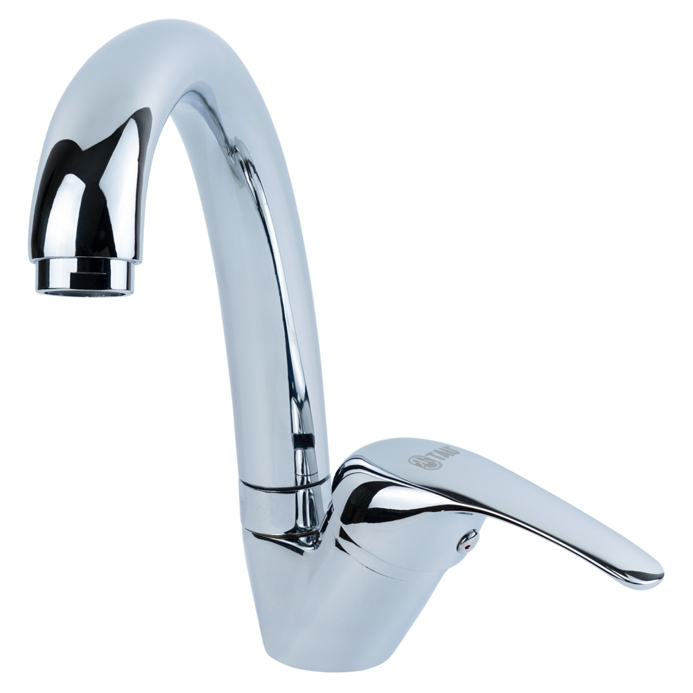 Змішувач для кухні TAU TN гусак вухо на шпильці Ø35 мм