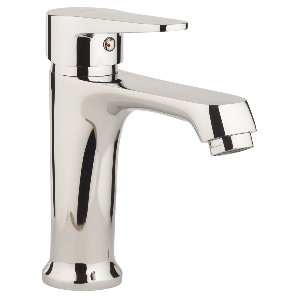 Змішувач для раковини Aquatica s31 Ø35 литий на гайці Змішувач для раковини Aquatica s31 Ø35 литий на гайці