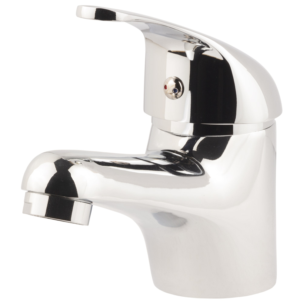 Змішувач для раковини Aquatica s55 литий на шпильці Ø40 мм