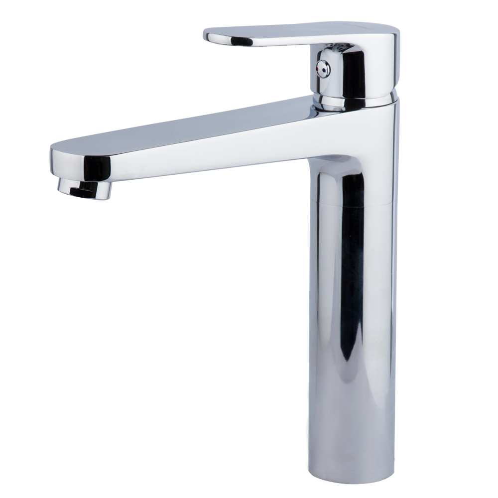 Змішувач для раковини Corso Marmore високий литий на гайці Ø35 мм Змішувач для раковини Corso Marmore високий литий на гайці Ø35 мм