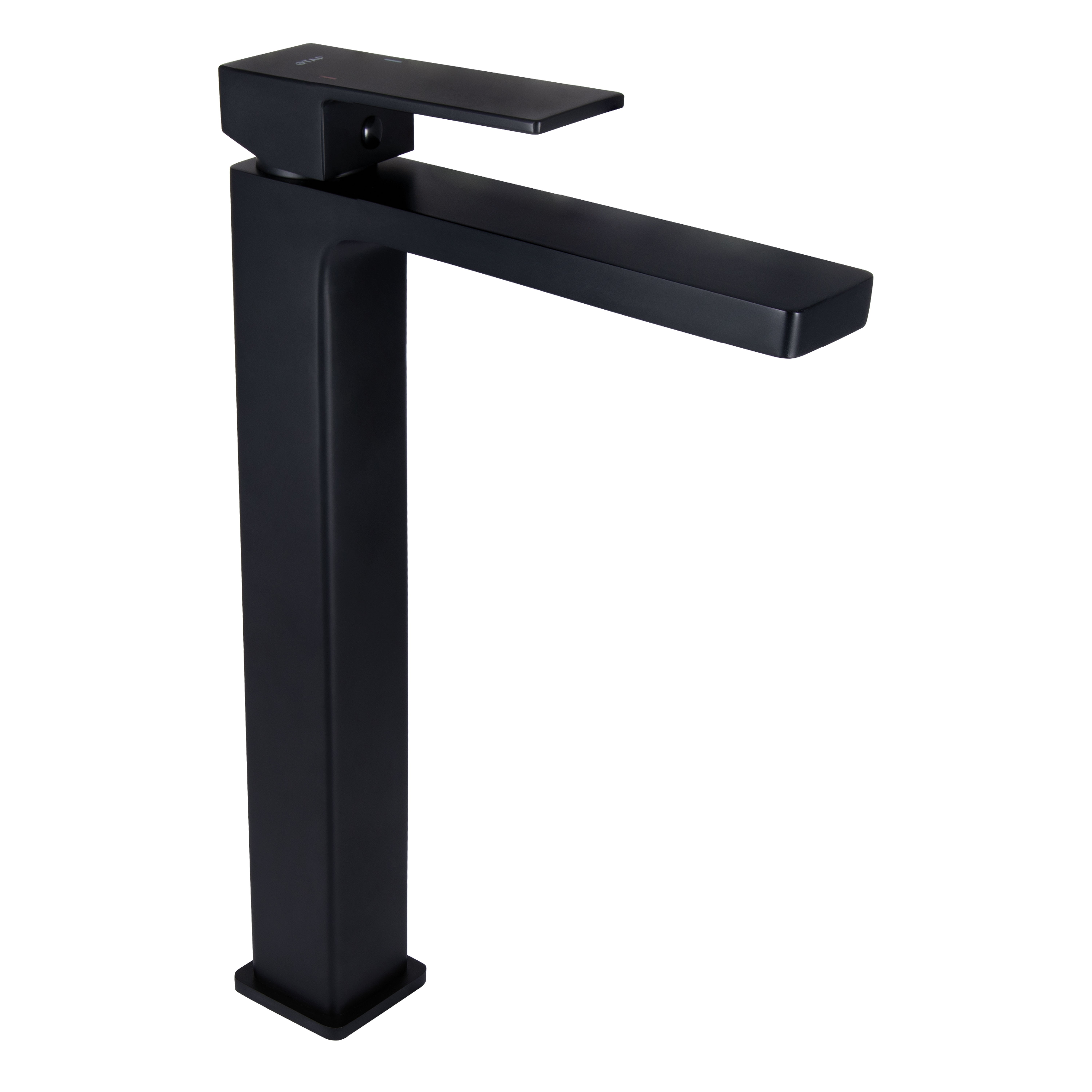 Змішувач для раковини Qtap Gemini високий Black Matt (QTGEM269BLM45678)