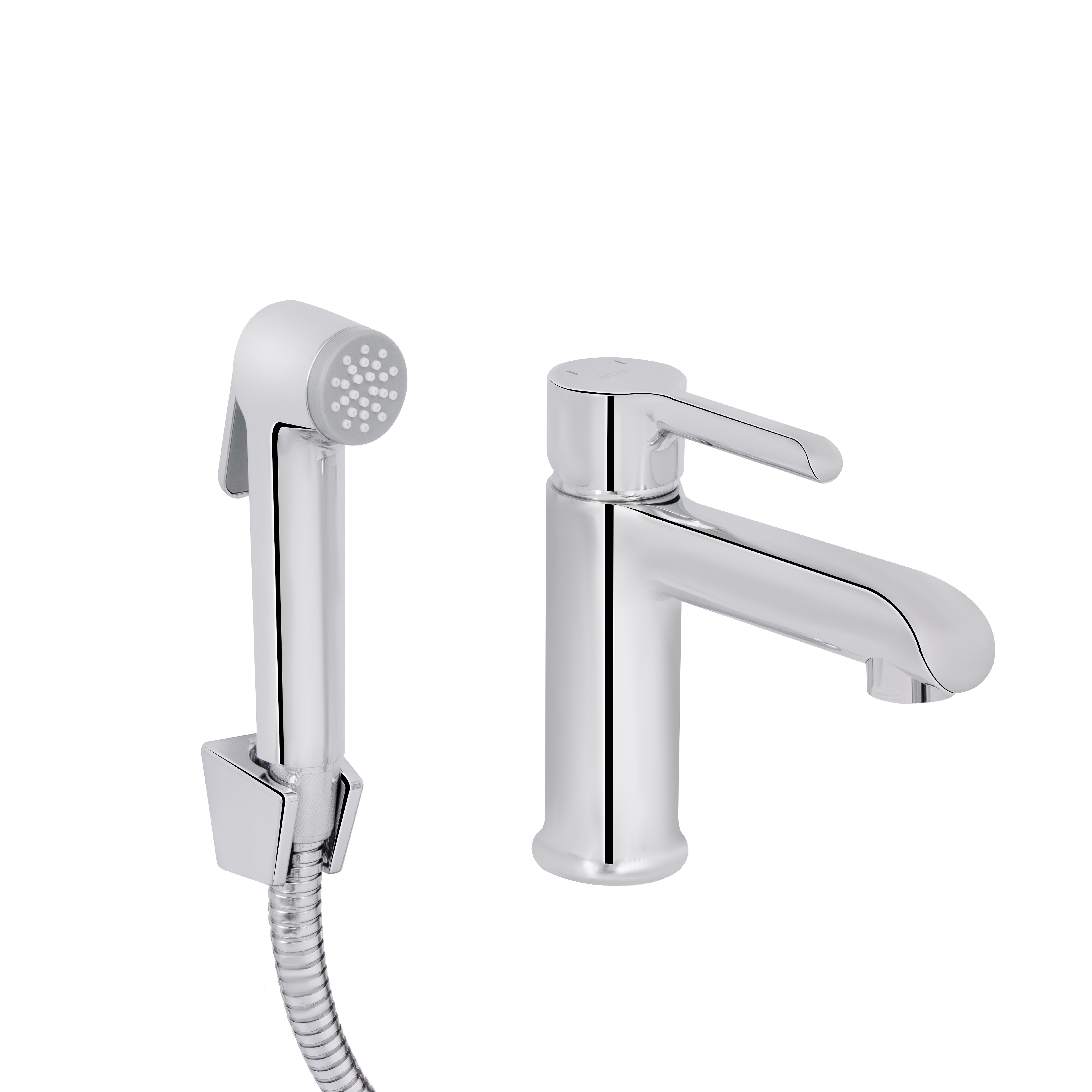 Змішувач для раковини Qtap Grand (з гігієнічним душем) Chrome (QTGRA272CRM45670)