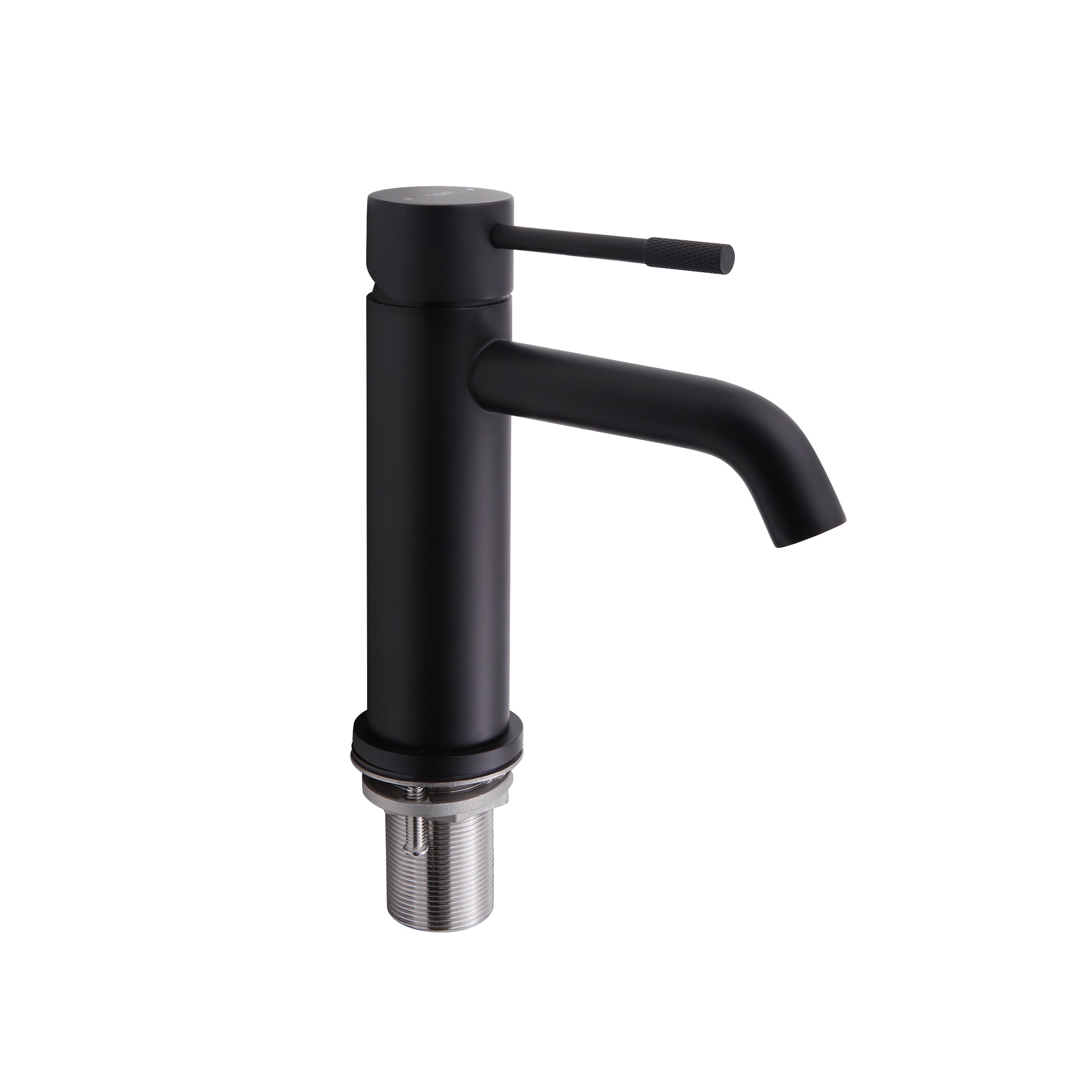 Змішувач для раковини Qtap Scorpio Black Matt (QTSCOR1050105B)